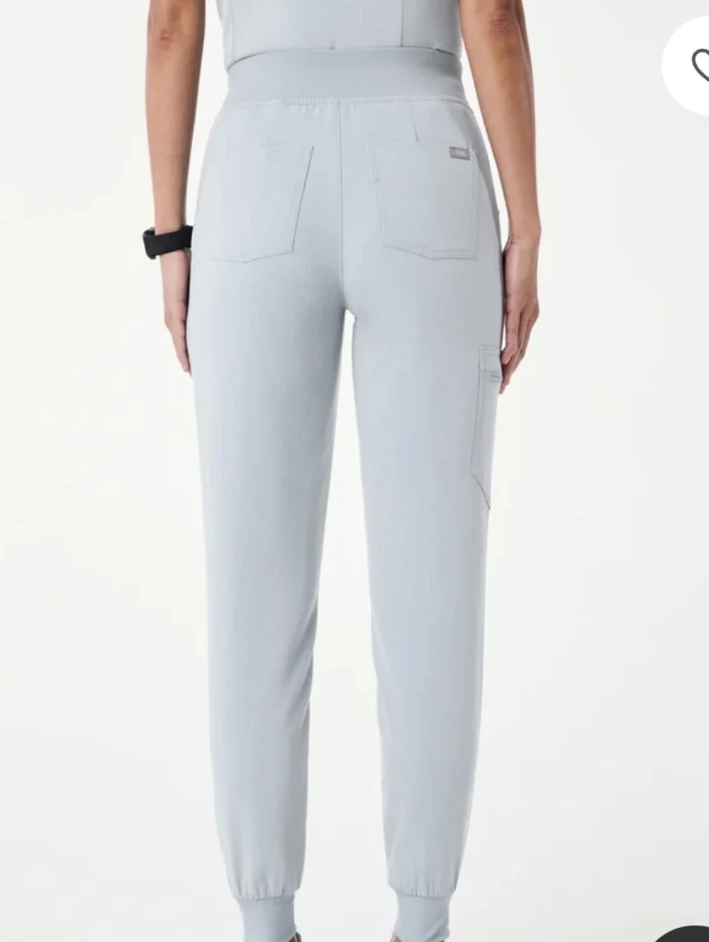 Figs Light Blue Zamora Jogger Scrub Pants SZ.XXL - Picture 2 of 8